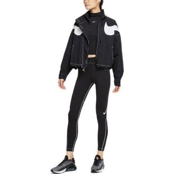 Nike Sportswear Swoosh Repel Woven Oversized Jacket. Brand New. Women Size: XS-M - Picture 3 of 7